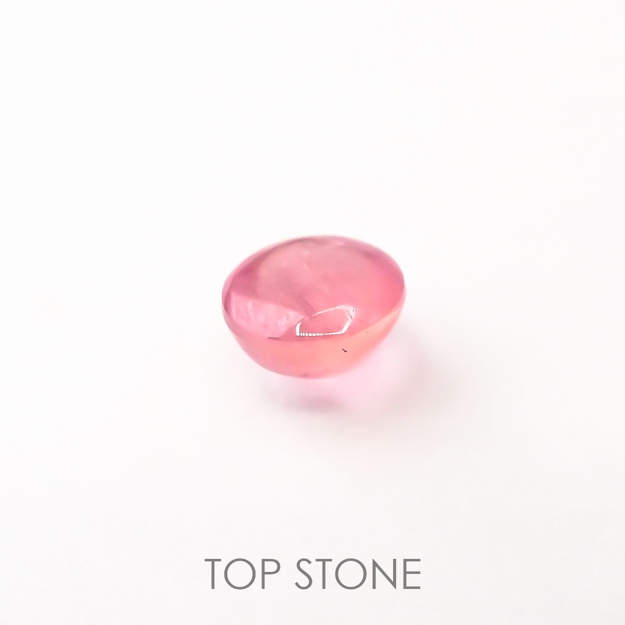 ペツォッタイト(ラズベリル) マダガスカル産 ルース 0.43ct[210410667]4.5×4.4mm前後