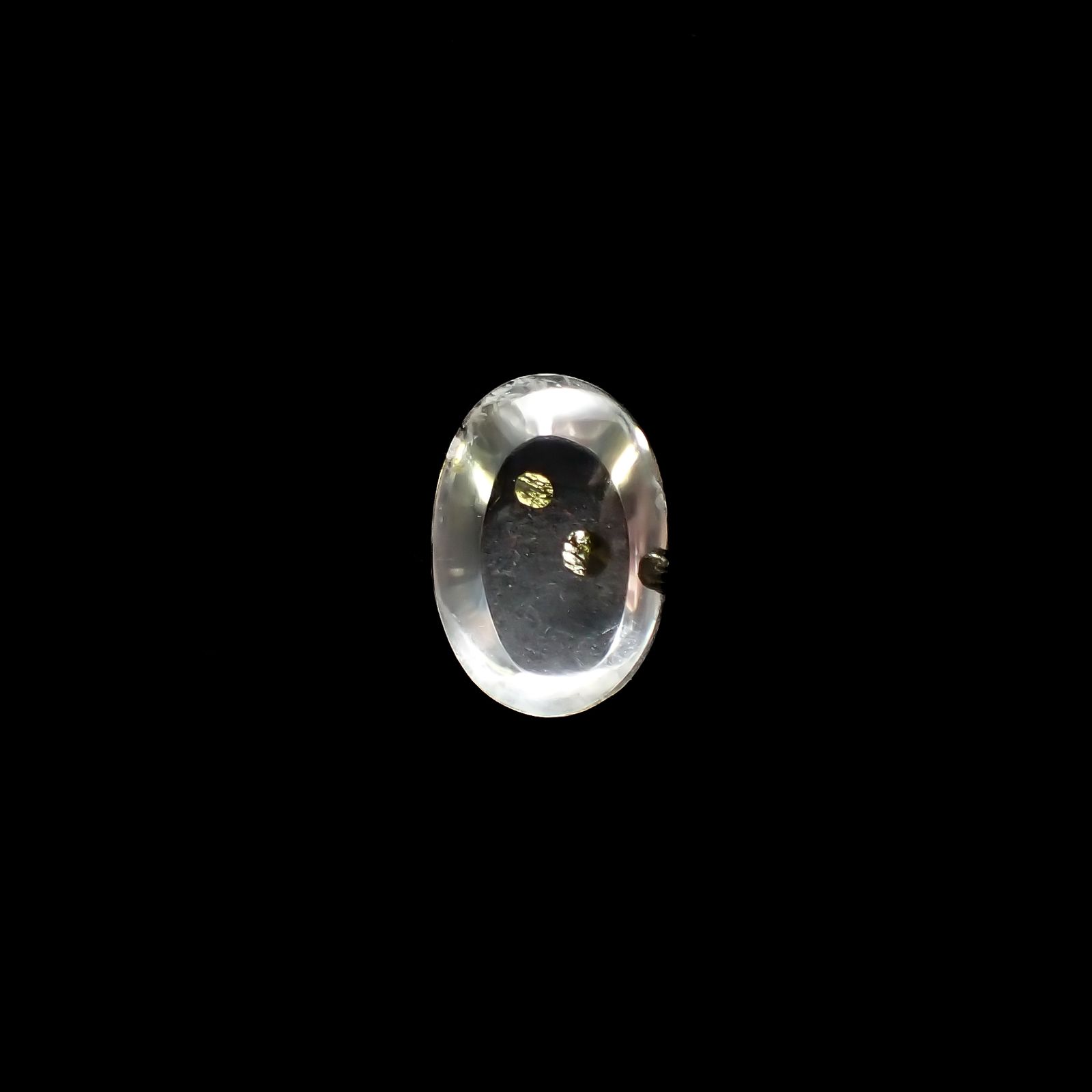 パイライトインクォーツ ブラジル産 5.50ct[240225908]13.3x9.1mm前後