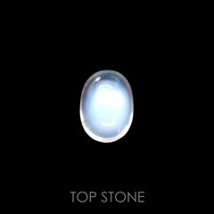 ムーンストーン(宝石名ムーンストーン) インド/スリランカ産 1.32ct 識別済[210812753]8×5.9mm前後