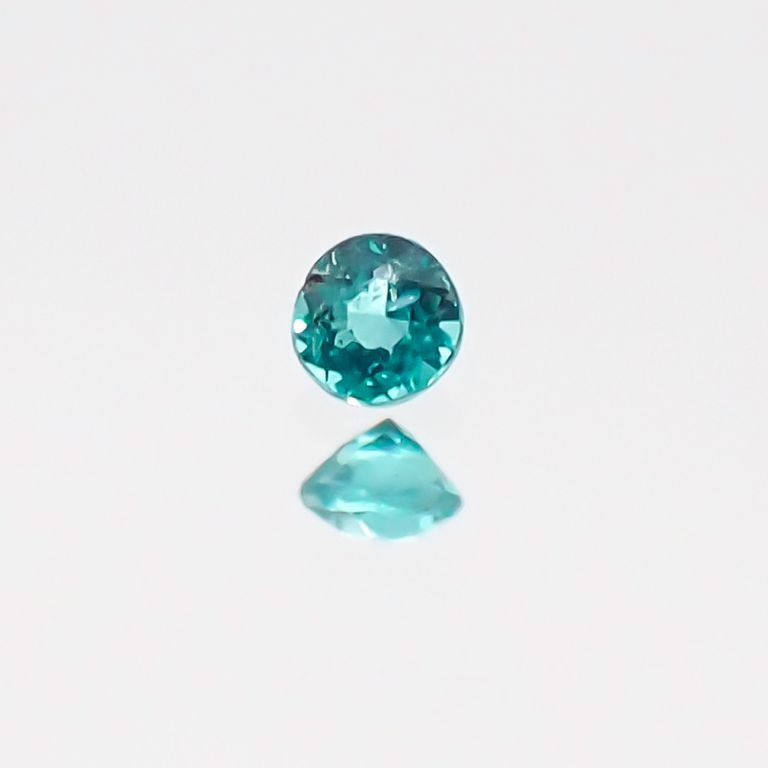 パライバトルマリン ブラジル産 ルース 0.022ct[20117224]1.7×1.7mm前後