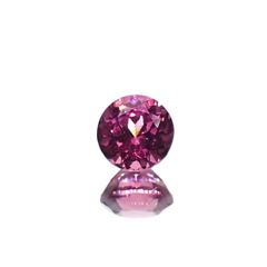 カラーシフトマラヤガーネット(宝石名ガーネット)タンザニア産 0.85ct 識別済[230120272]5.2x5.1mm前後