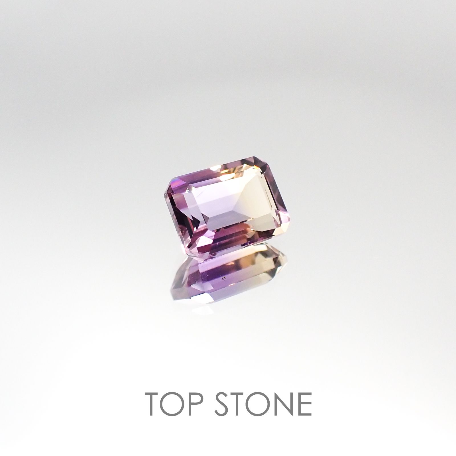 アメトリン ブラジル産 ルース 1.48ct[20095363]7.9×5.9mm前後
