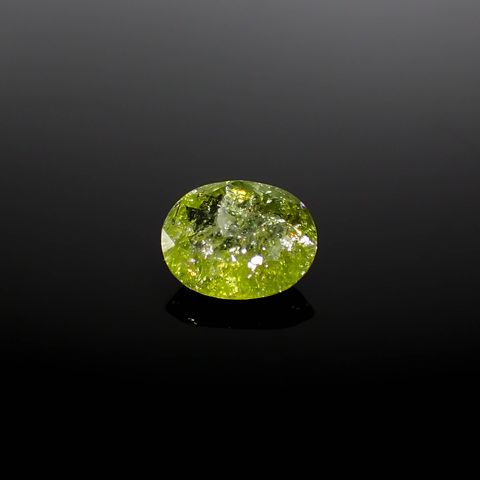 イリデッセンスクロムトルマリン ケニア産 2.35ct[240928939]10.1x8.1mm前後