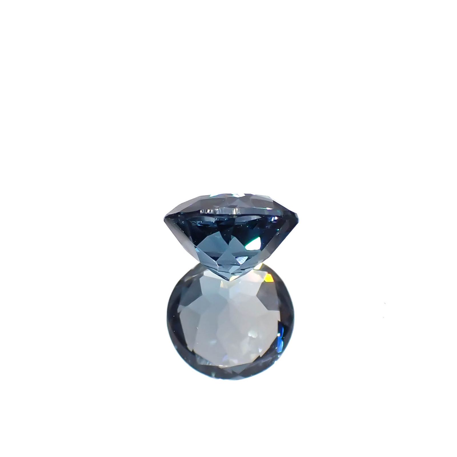 ロンドンブルートパーズ ブラジル産 1.96ct[240326787]7.6x7.6mm前後