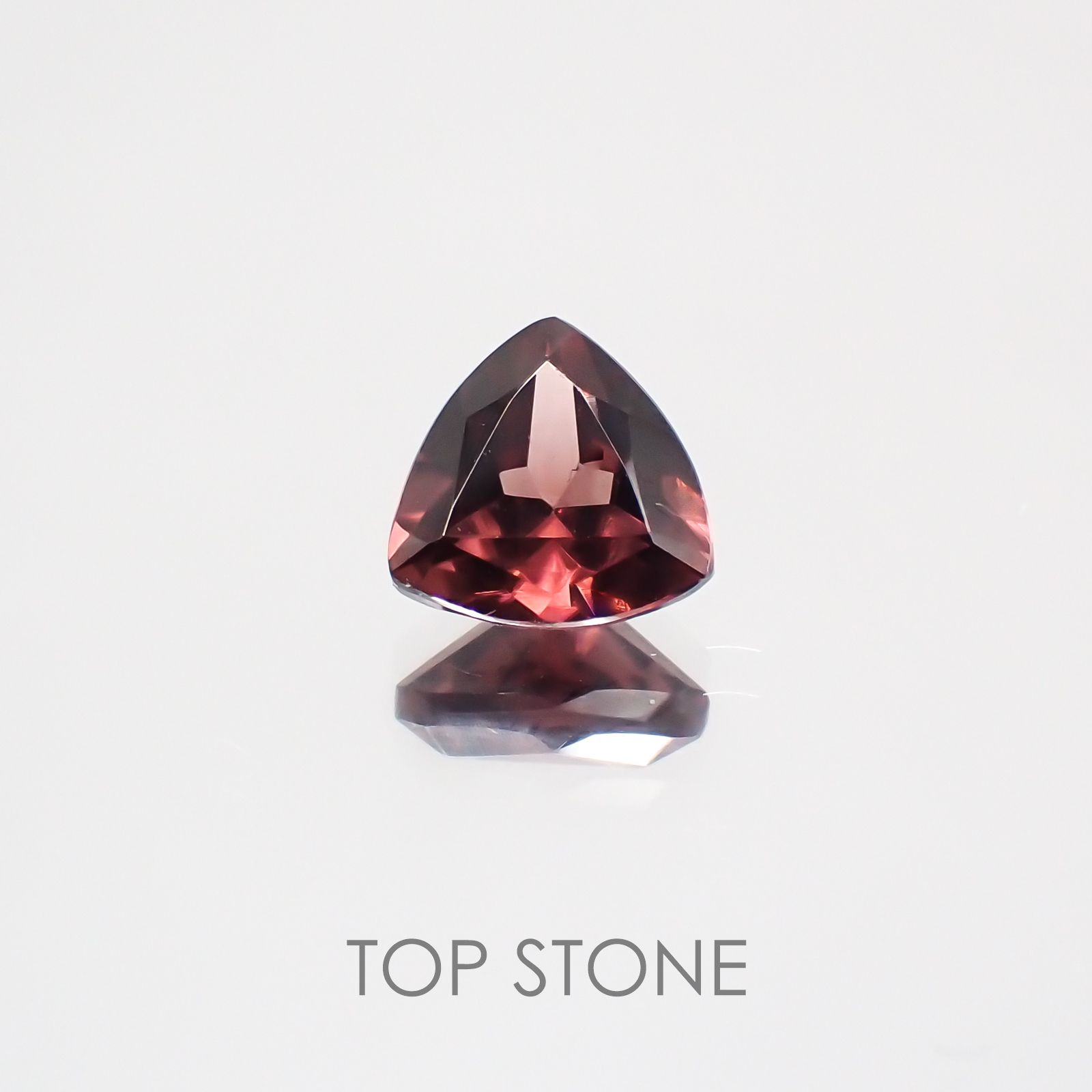 ピンクジルコン(宝石名ジルコン) スリランカ/カンボジア産/ 1.09ct 識別済[21029790]5.9×5.9mm前後
