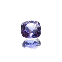 バイカラータンザナイト(宝石名タンザナイト) タンザニア産 ソ付(彩珠) 2.439ct / 7.8x7mm前後 [210812667]