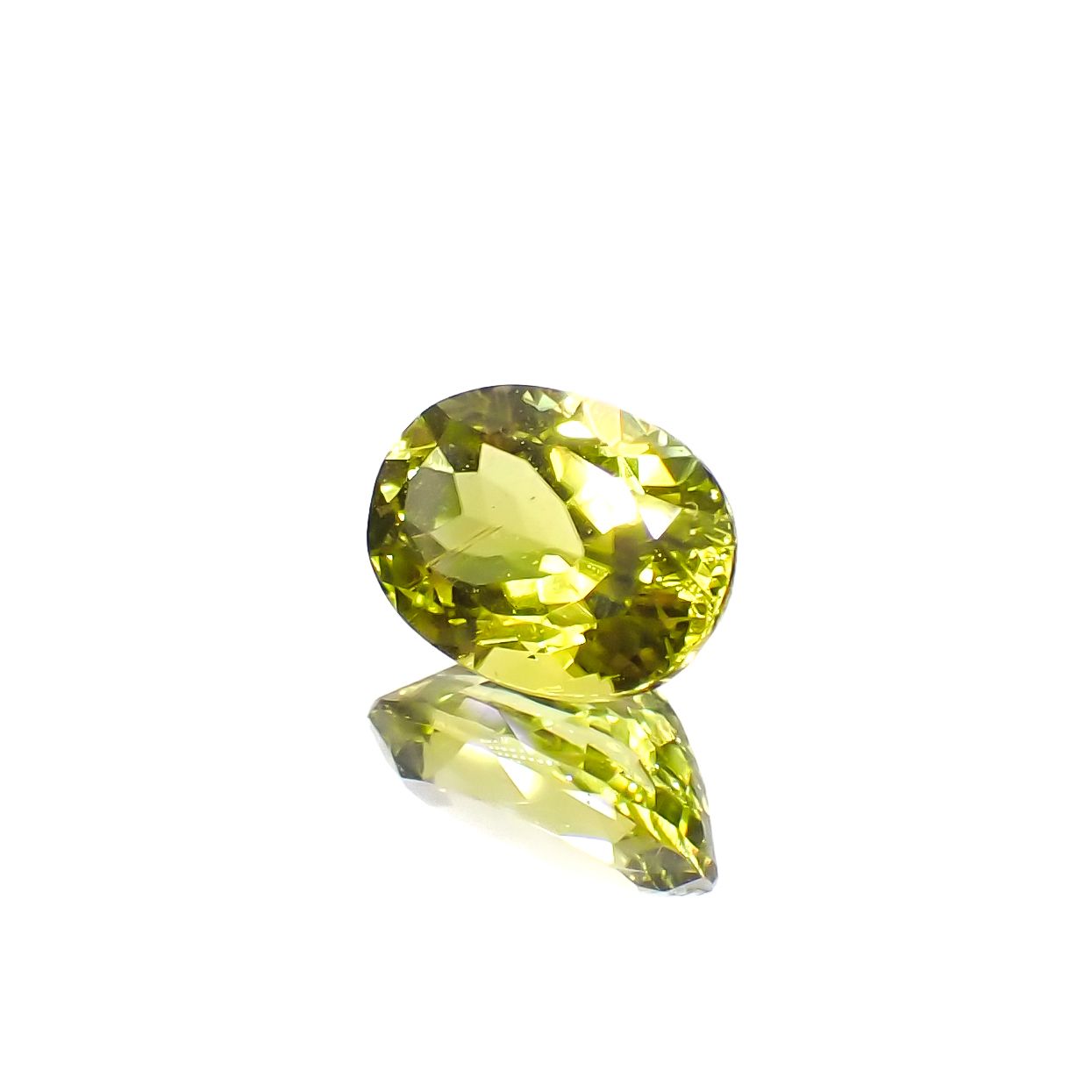 カナリートルマリン ザンビア・カナリー鉱山産 0.87ct[230823141]7x5mm前後