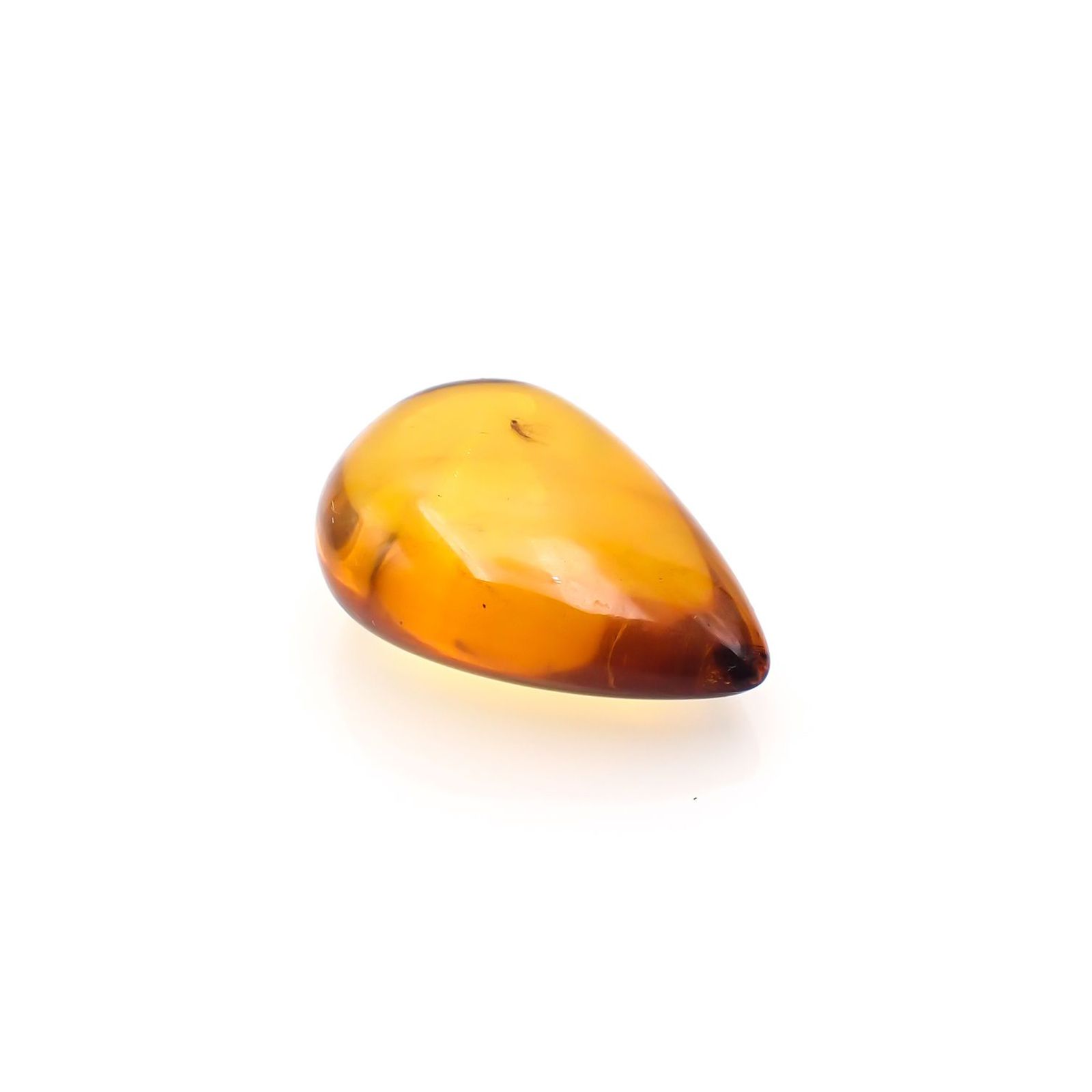虫入り琥珀 コロンビア産 11.39ct [221018557]25.1x17.7mm前後