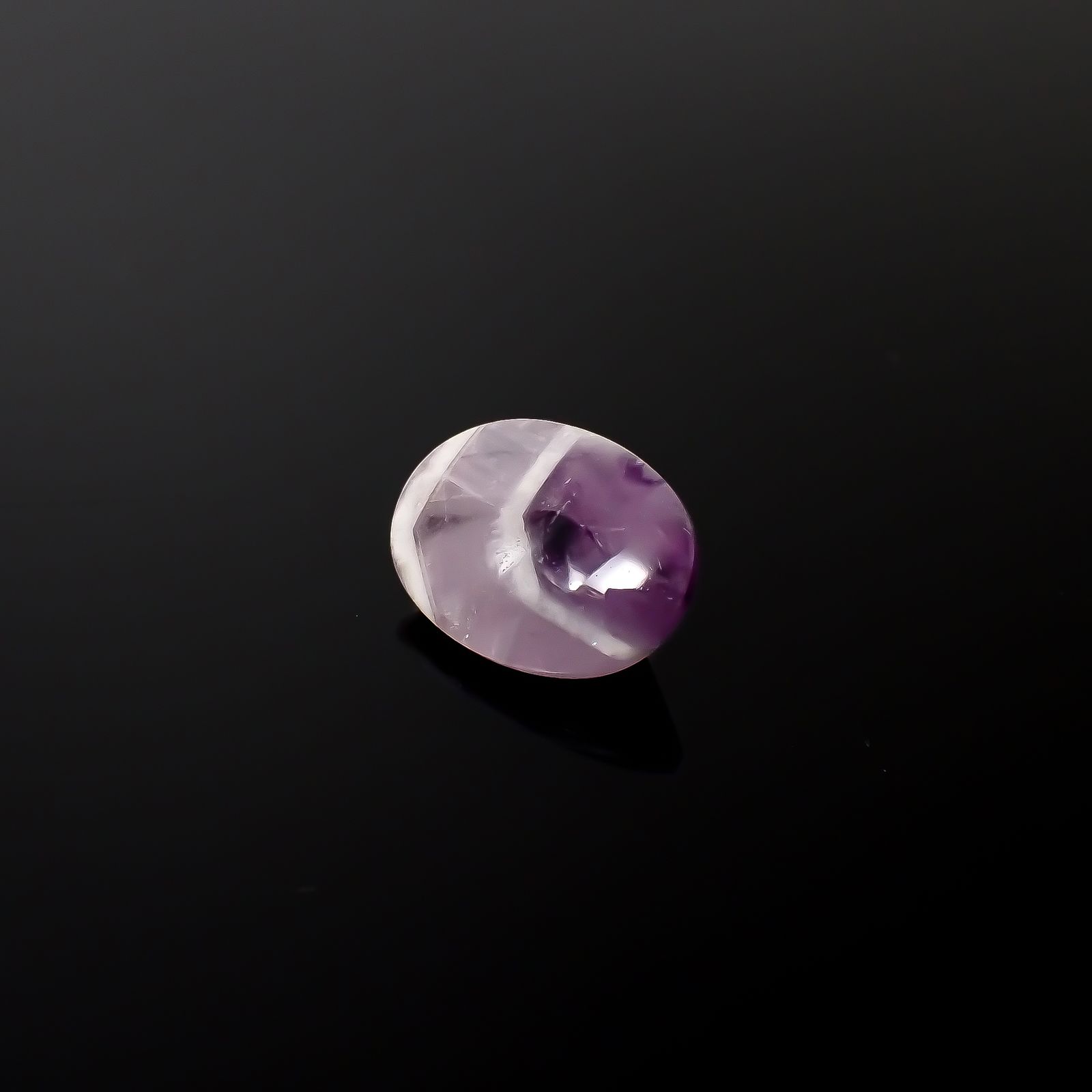 ファントムアメジスト ブラジル産 11.93ct[240527444]18.4x13.4mm前後