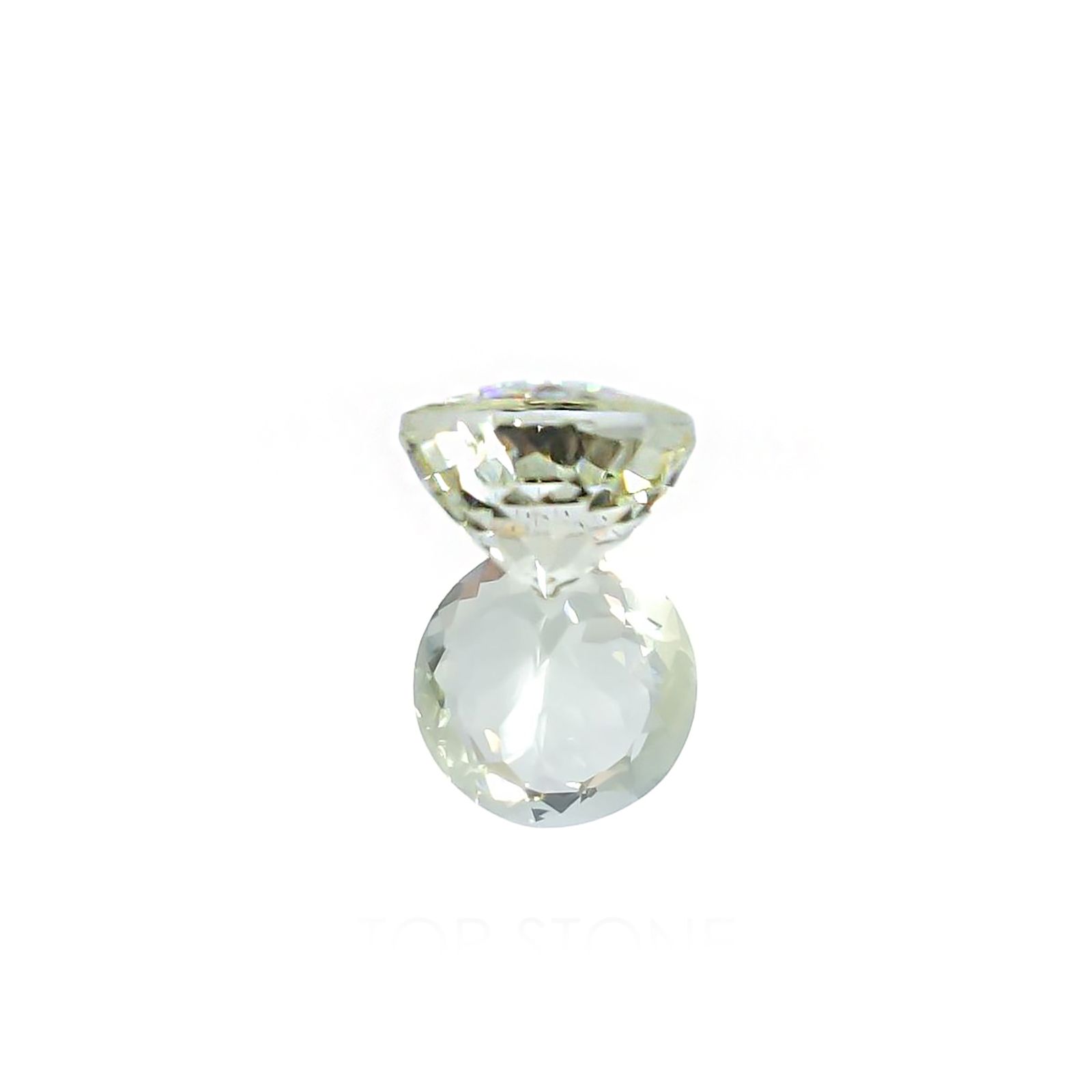 モンテブラサイト(宝石名モンテブラサイト)マダガスカル産 識別済 0.62ct / 5.3x5.2mm前後 [220817425]