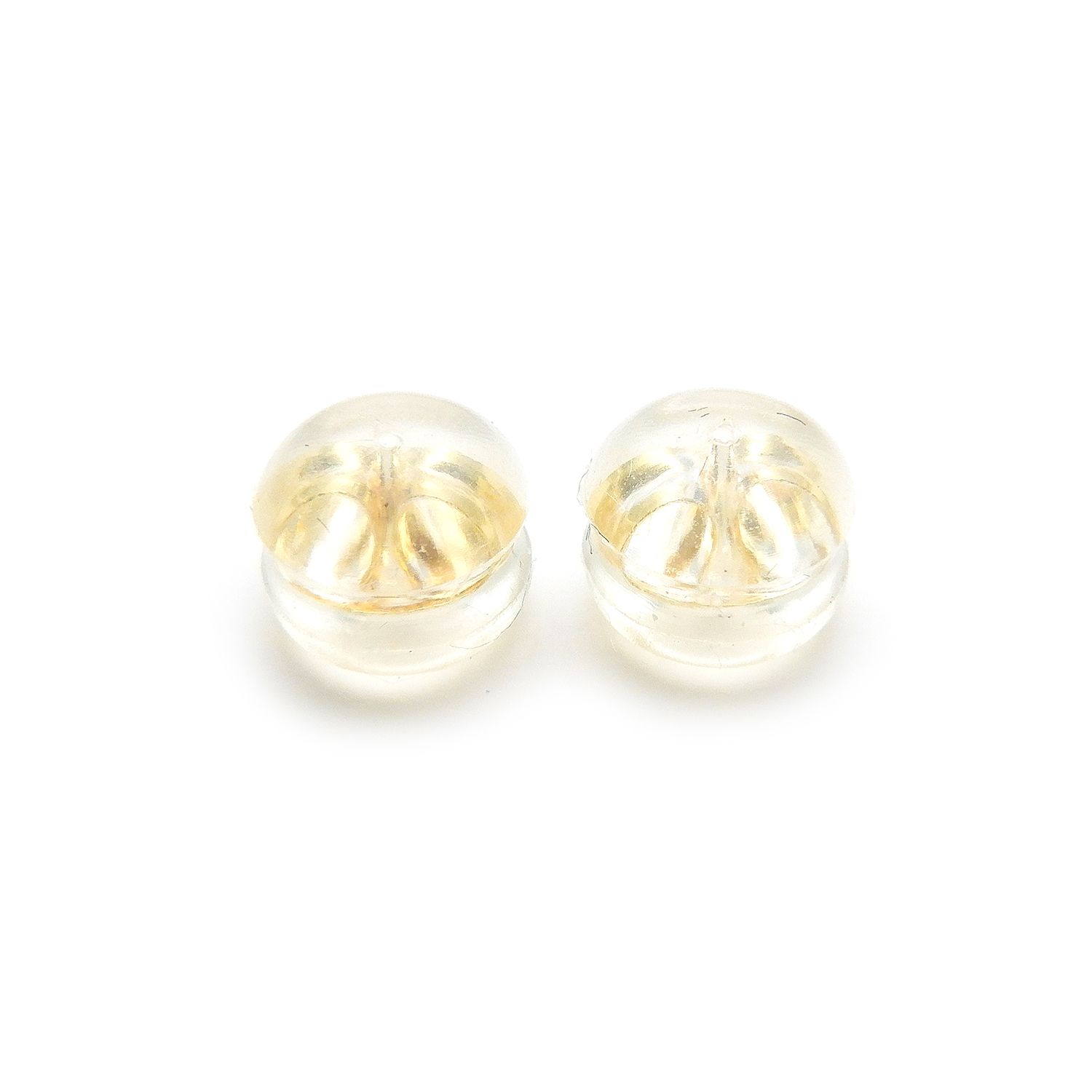 K18 ピアスキャッチ 2個セット[081]5×4mm | TOP STONE(トップストーン)