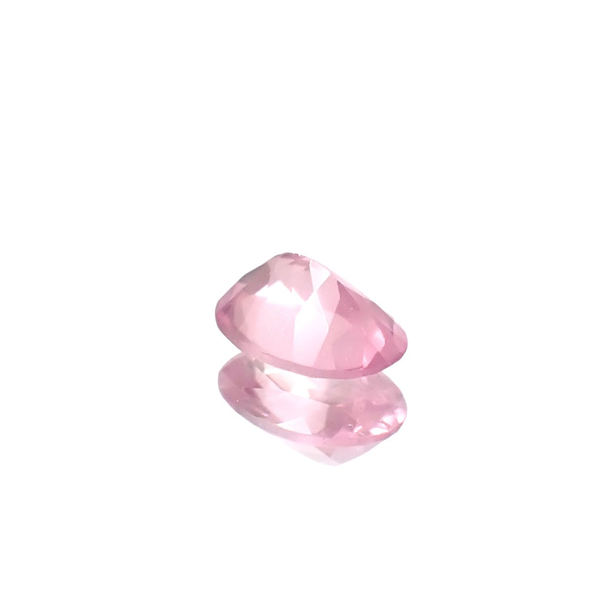 シルキーピンクスピネル タンザニア産 0.49ct [250530338]6x4.2mm前後