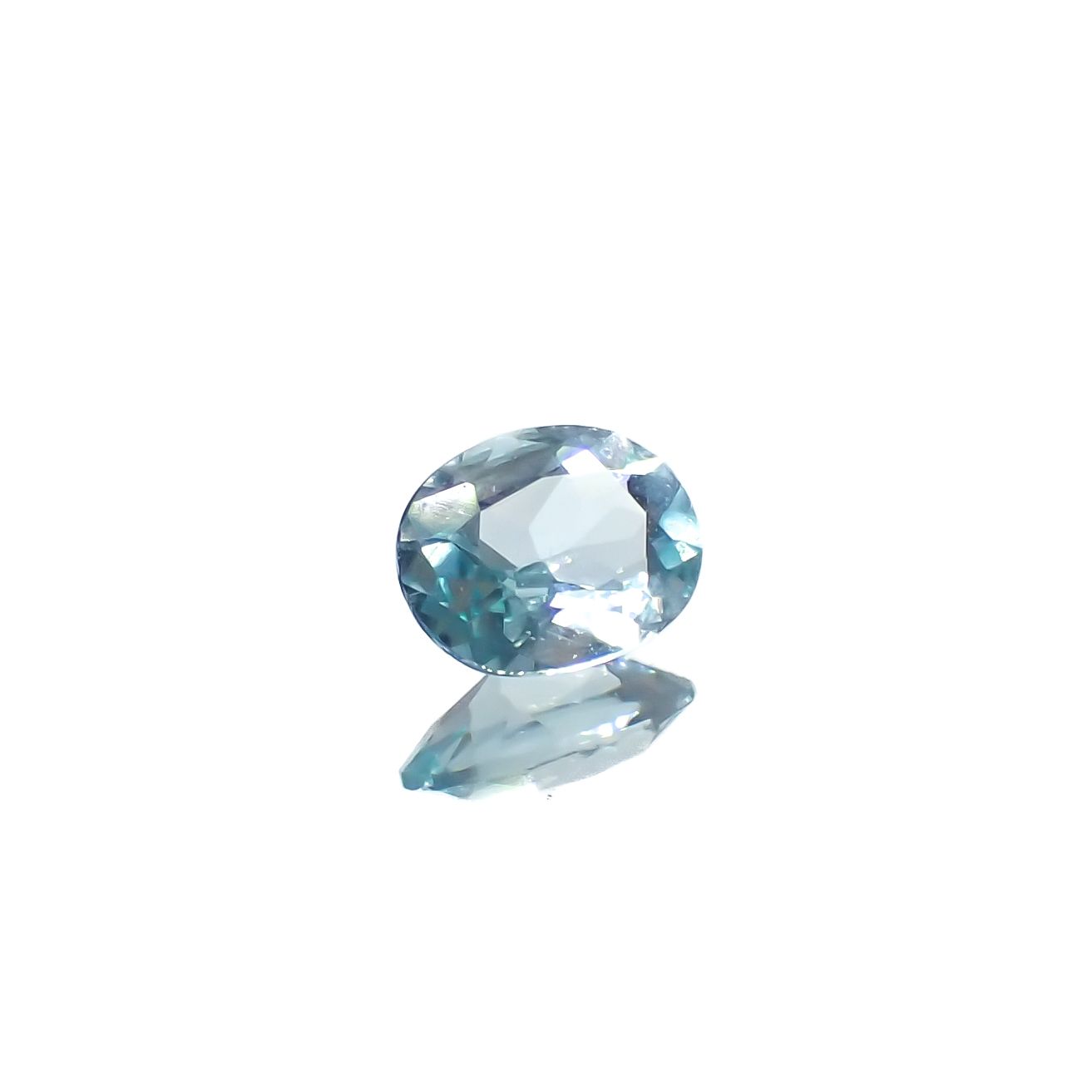 グランディディエライト(宝石名グランディディエライト)マダガスカル産 0.17ct 識別済[240326588]4.3x3.4mm前後