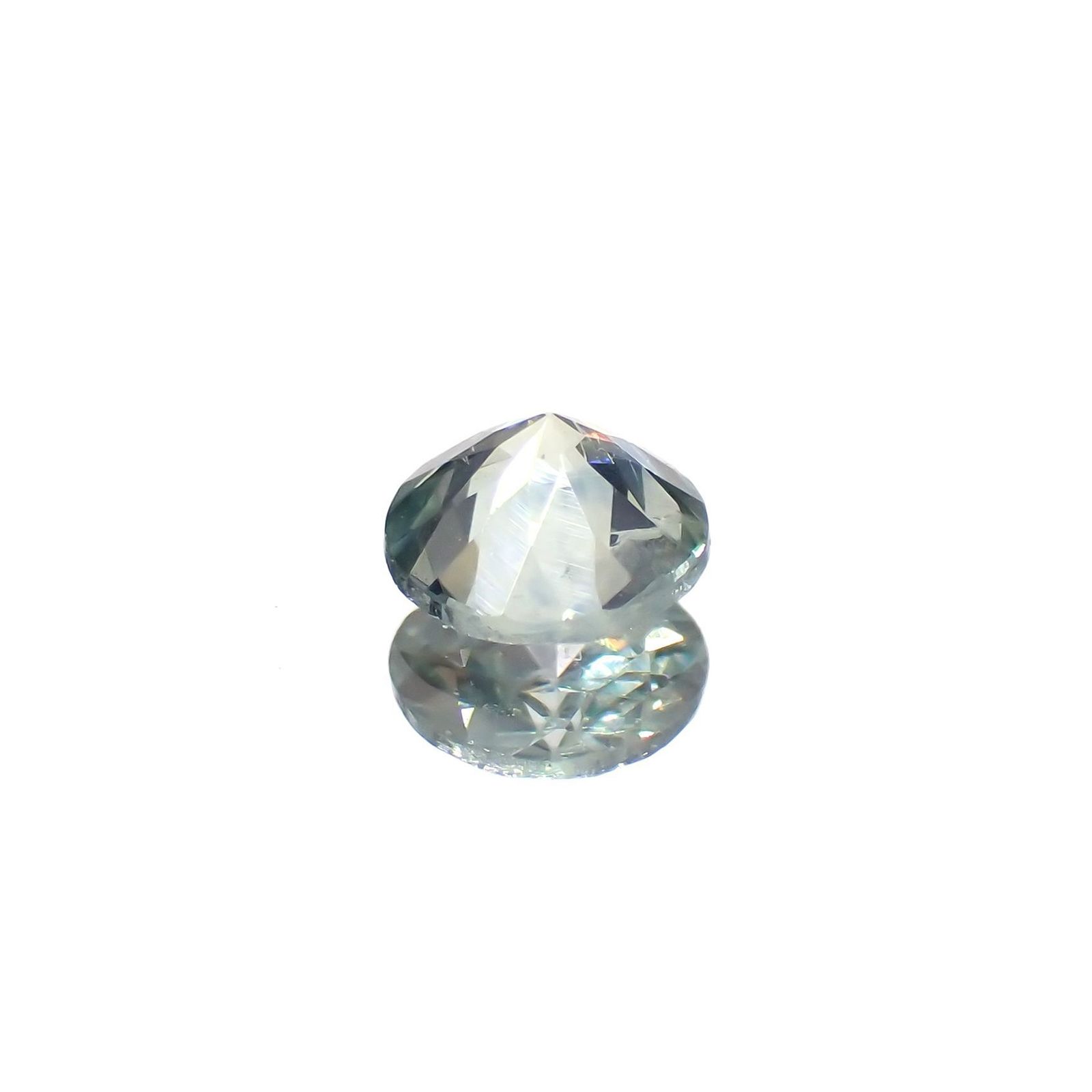 モンタナサファイア(宝石名サファイア)アメリカ・モンタナ州産 識別済 0.39ct / 4.3x4.3mm前後 [260419530]