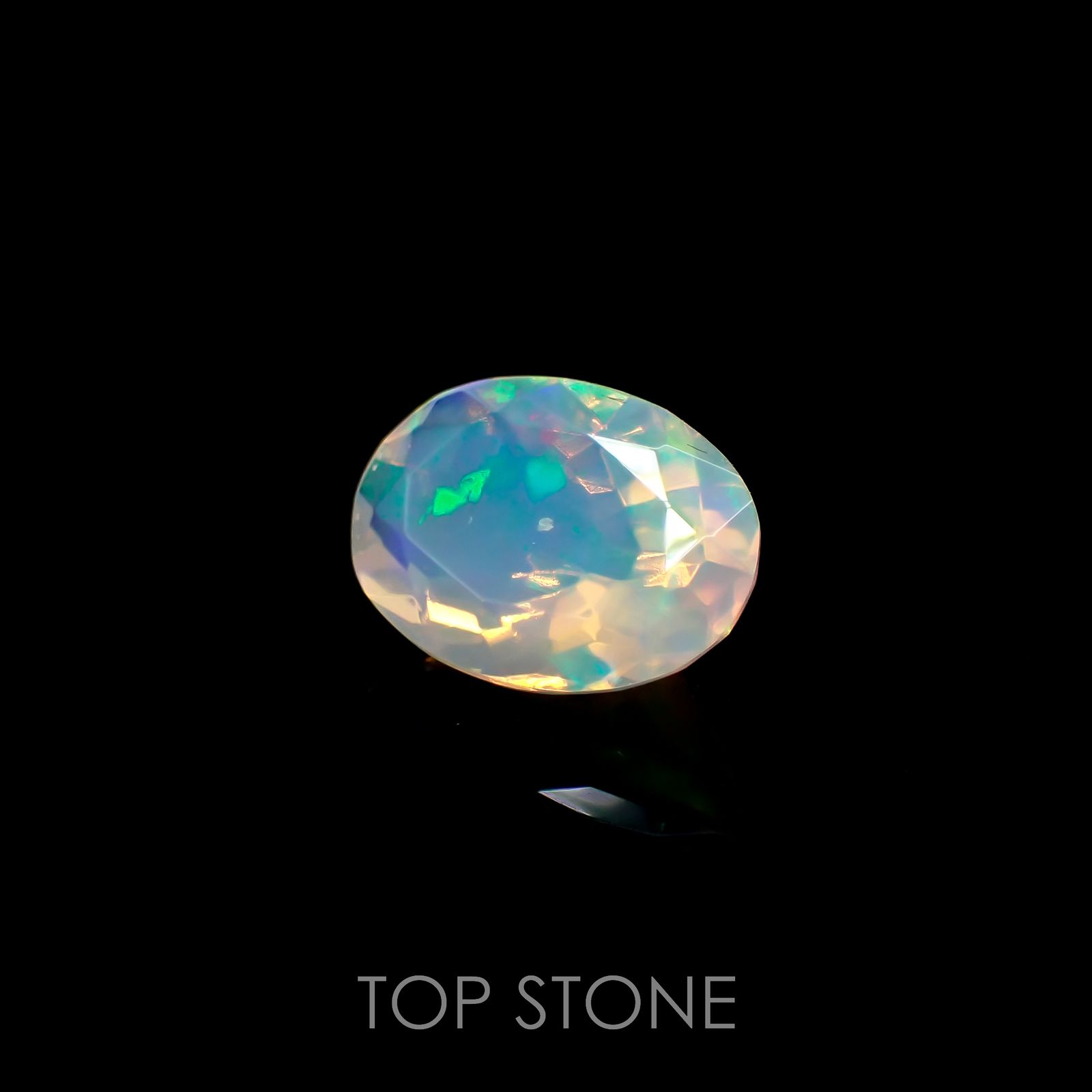エチオピアオパール(宝石名オパール)エチオピア産 1.74ct 識別済[220717031]11x7.7mm前後