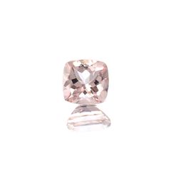 モルガナイト(宝石名モルガナイト)ナイジェリア産 1.00ct 識別済[220717069]6.3x6.2mm前後