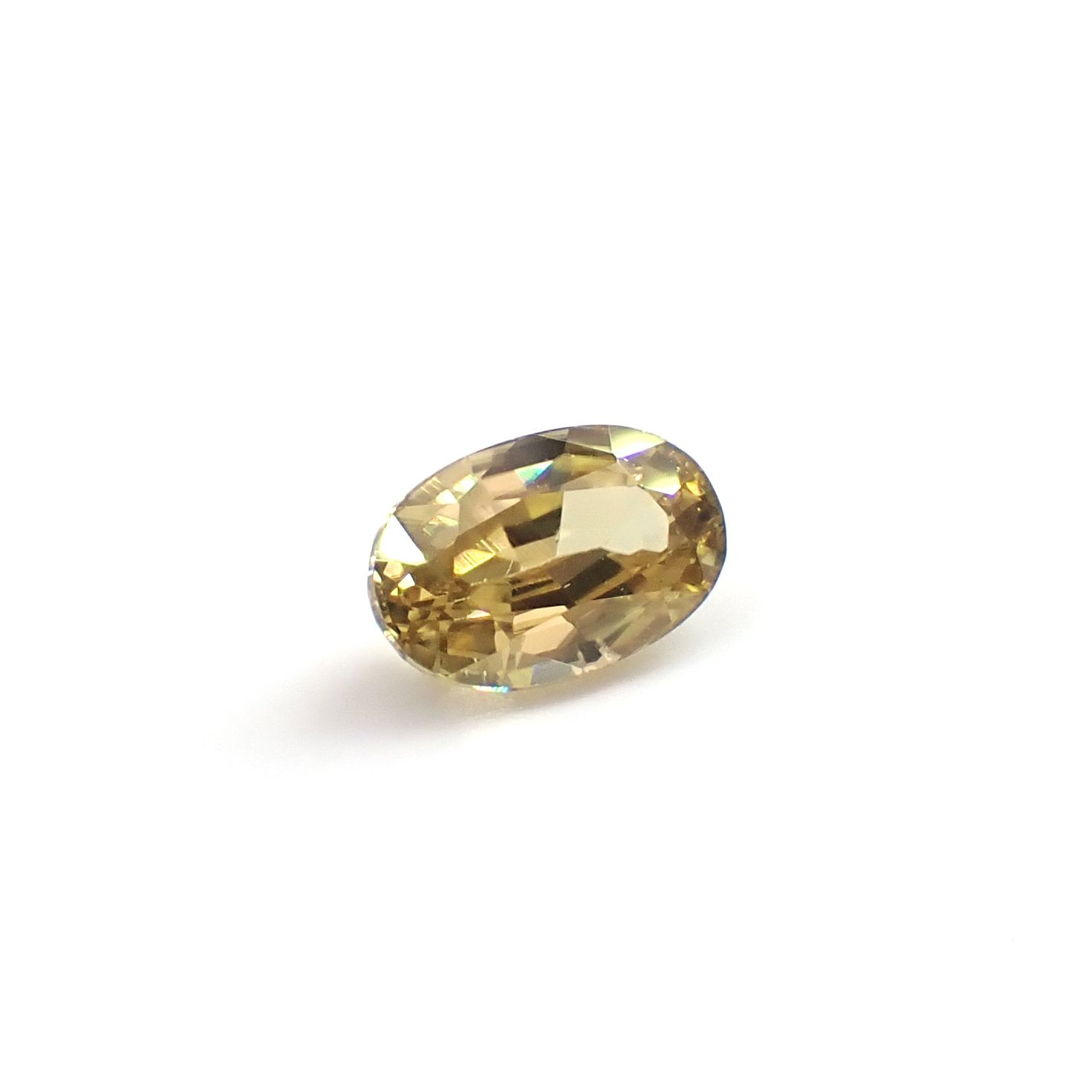 イエロージルコン スリランカ/カンボジア産 2.28ct / 8.7x5.7mm前後 [260932966]