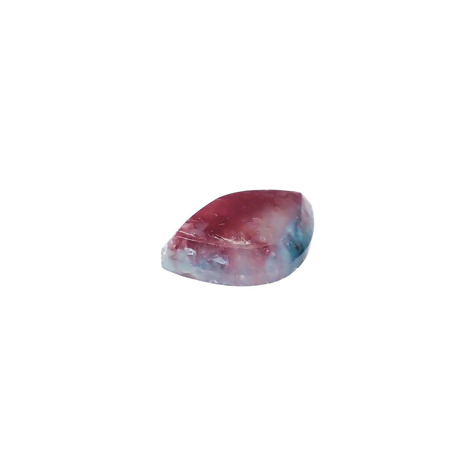 ◇フリーフォーム◇パライバトルマリンインクォーツ ブラジル産 3.55ct[240427090]14.1x9.5mm前後