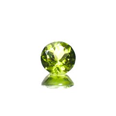 リリーパッドペリドット アメリカ・アリゾナ州産 2.17ct [231224597]7.9x7.9mm前後