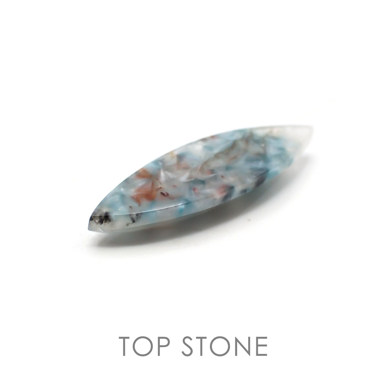 パライバクォーツ ブラジル産 ルース 4.67ct[210310299]24.9×7.7mm前後