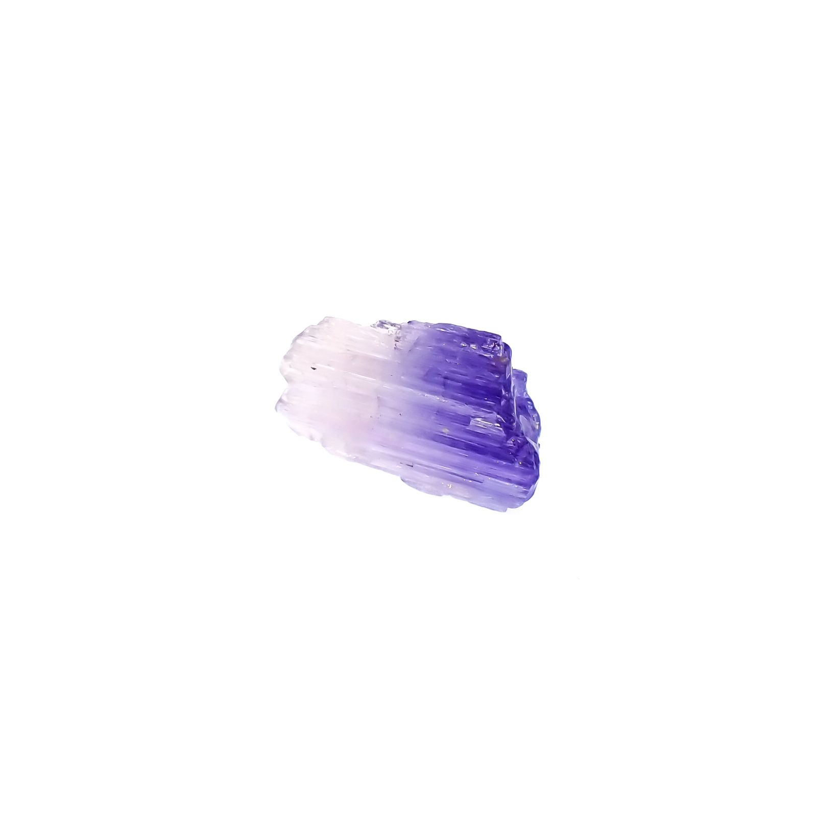 バイカラータンザナイト 原石 タンザニア産 3.77ct[231224989]14x8mm前後