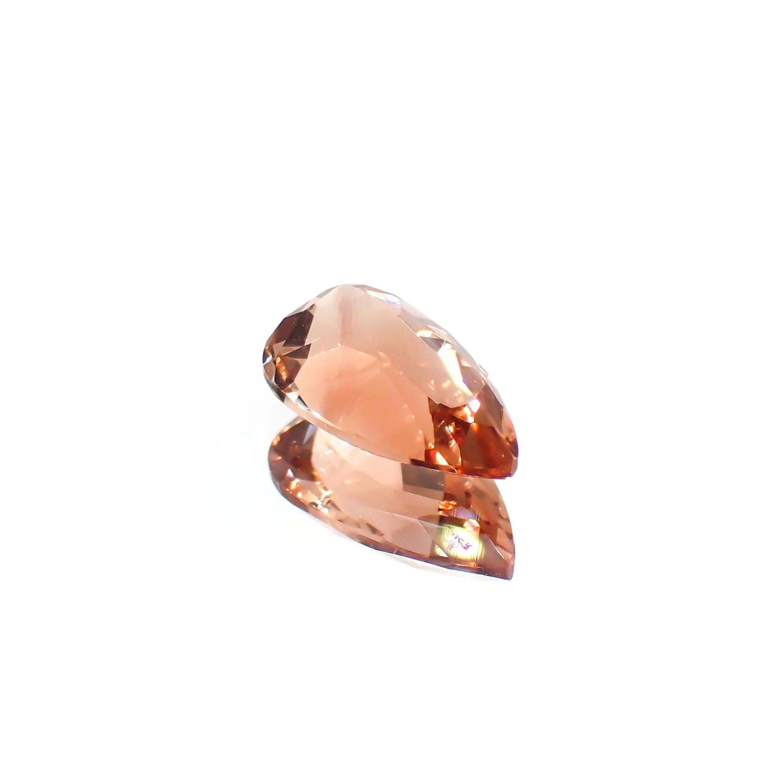 オレゴンサンストーン(宝石名ラブラドライト)アメリカ・オレゴン州産 識別済 1.54ct / 10.5x6.2mm前後 [230722701]
