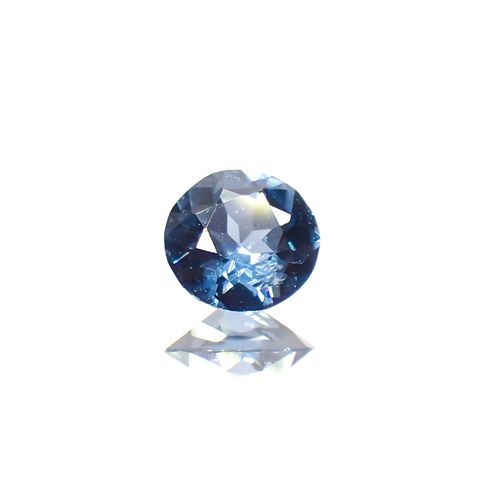 コバルトブルースピネル(宝石名ブルー・スピネル)タンザニア産 0.150ct ソ付(日独)[230622544]3.49x3.57mm前後