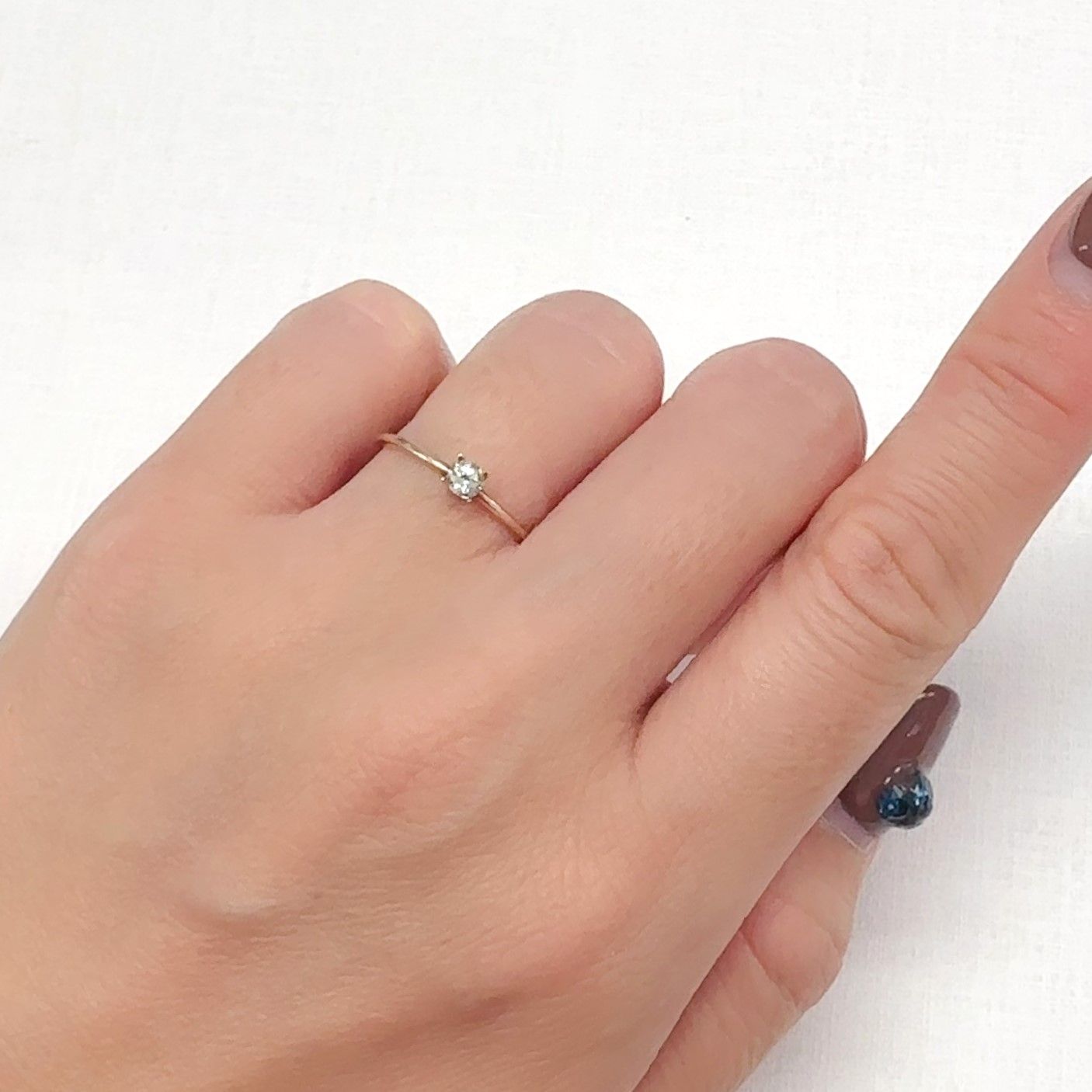 リューコガーネット ビルマ産 0.19ct[240728482]3.2x3.2mm前後