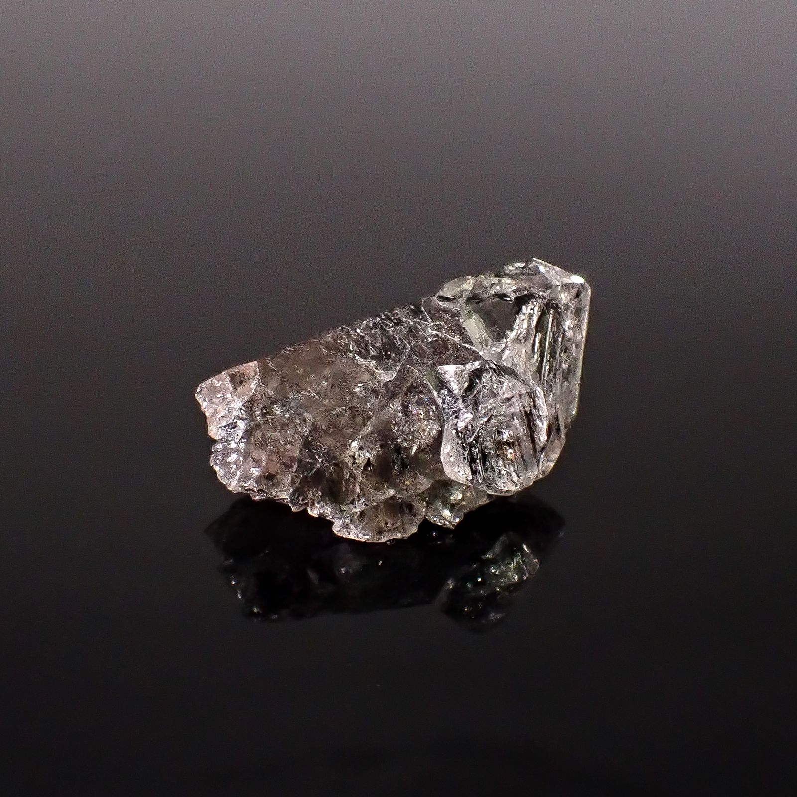 ハーキマーダイヤモンド 原石 アメリカ・ニューヨーク州産 54.11ct / 36.5x24.8mm前後 [260231770]