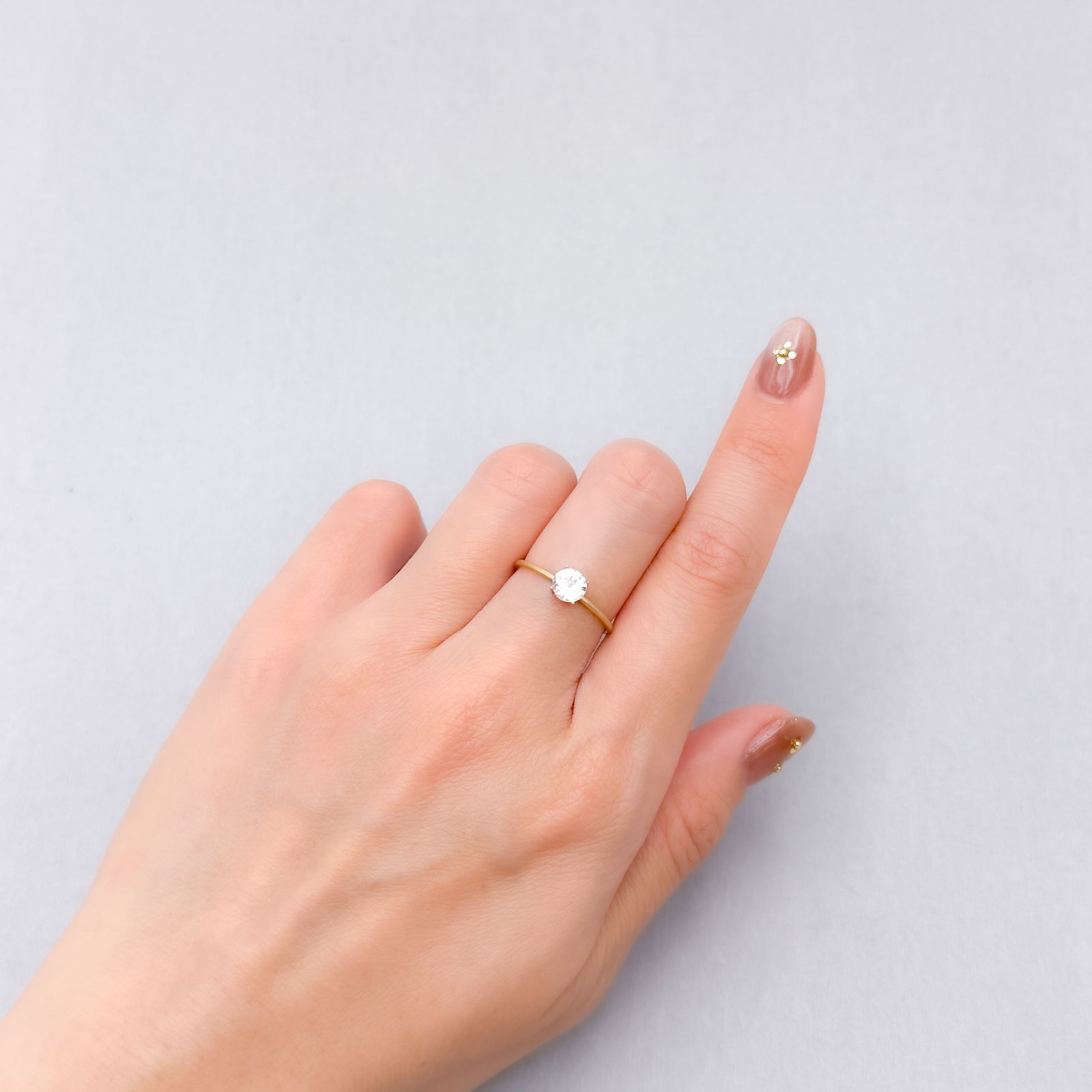 フェナカイト ブラジル産 0.48ct [250229867]5.2x5.2mm前後