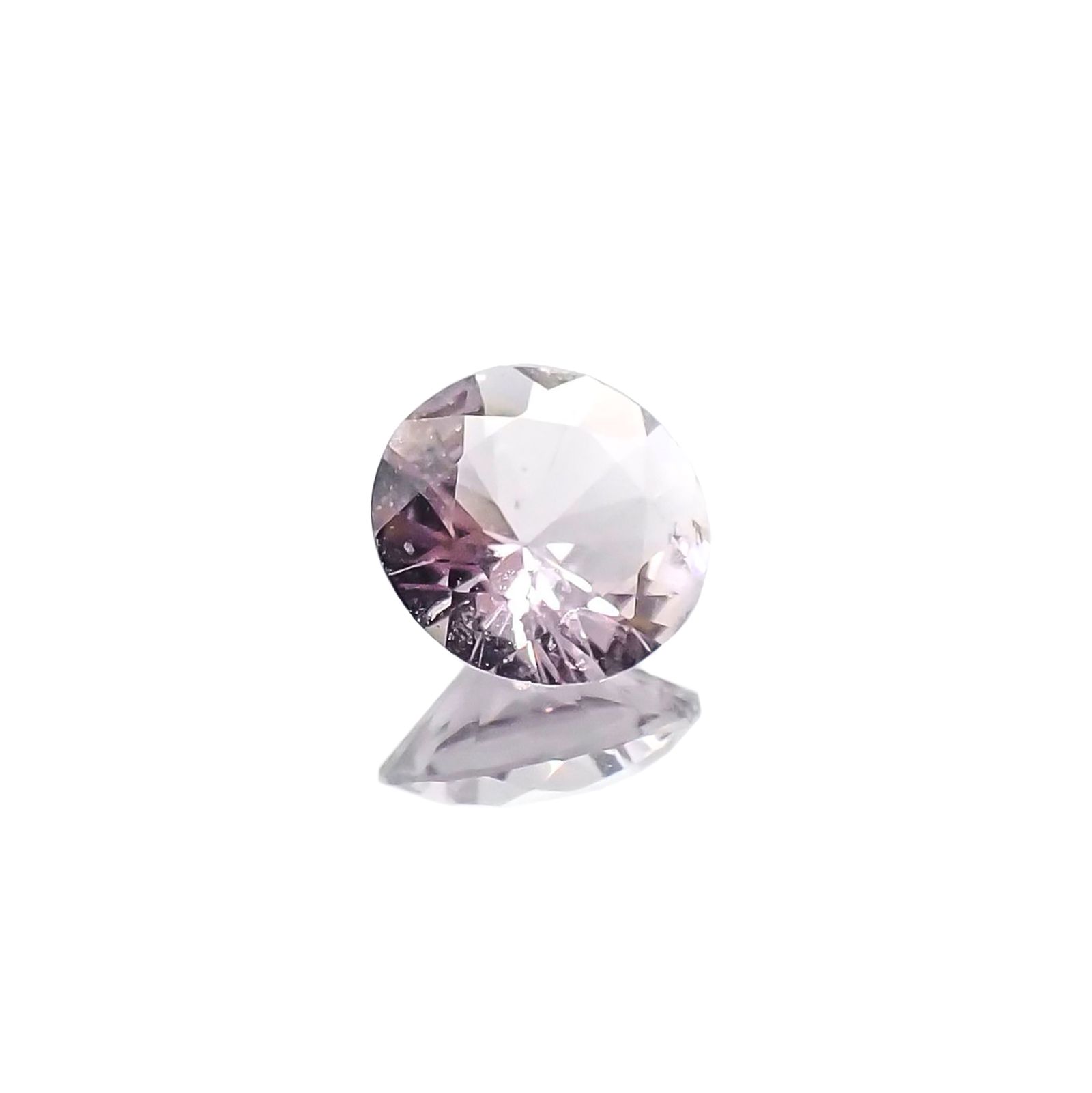 マリアライト(宝石名パープル・スキャポライト)タンザニア産 0.38ct 識別済[231023979]5.5x5.4mm前後