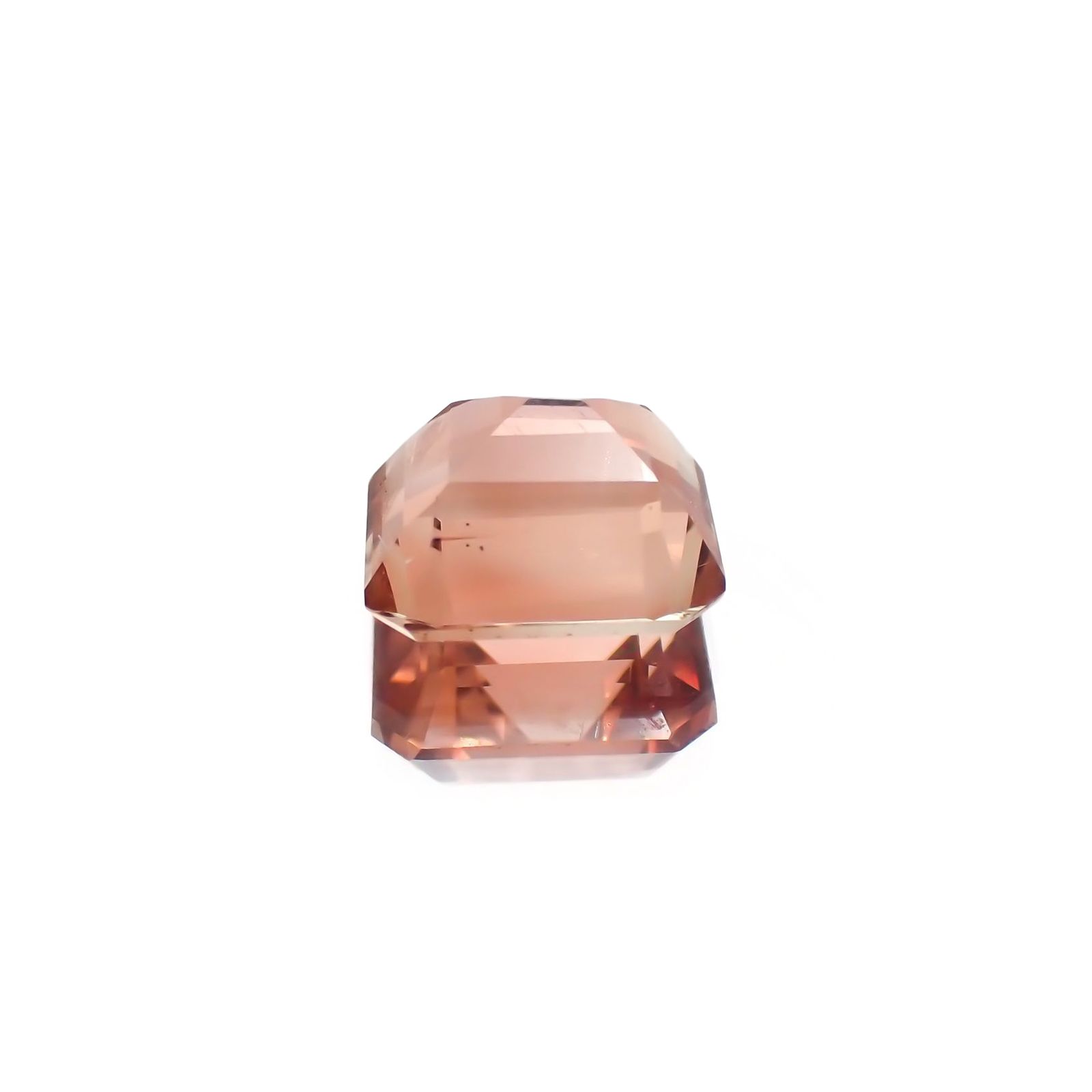 オレゴンサンストーン(宝石名ラブラドライト)アメリカ・オレゴン州産 識別済 1.18ct / 6.8x6mm前後 [230421894]