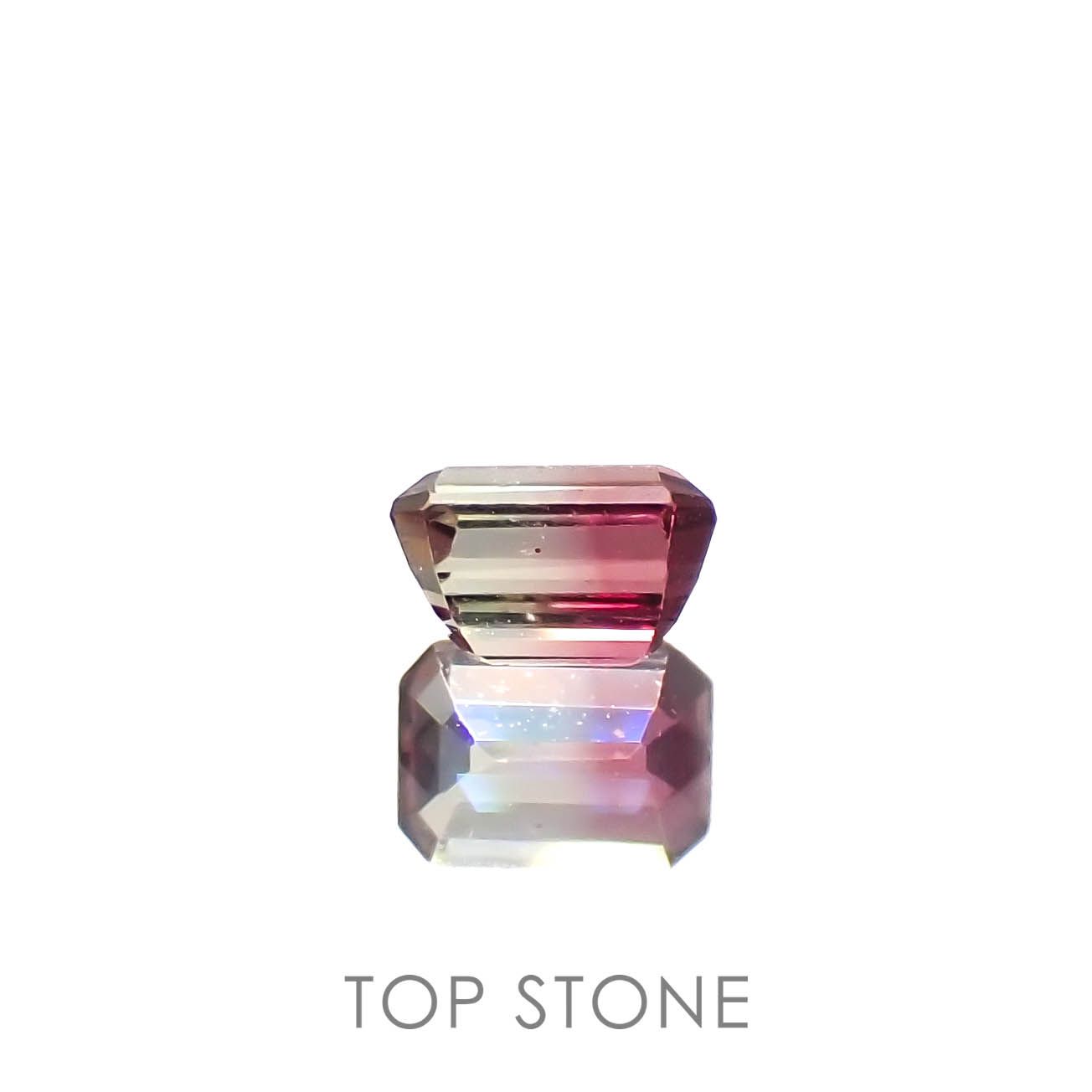 バイカラーサファイア マダガスカル/タンザニア産 0.23ct[230321021]3.5x2.5mm前後