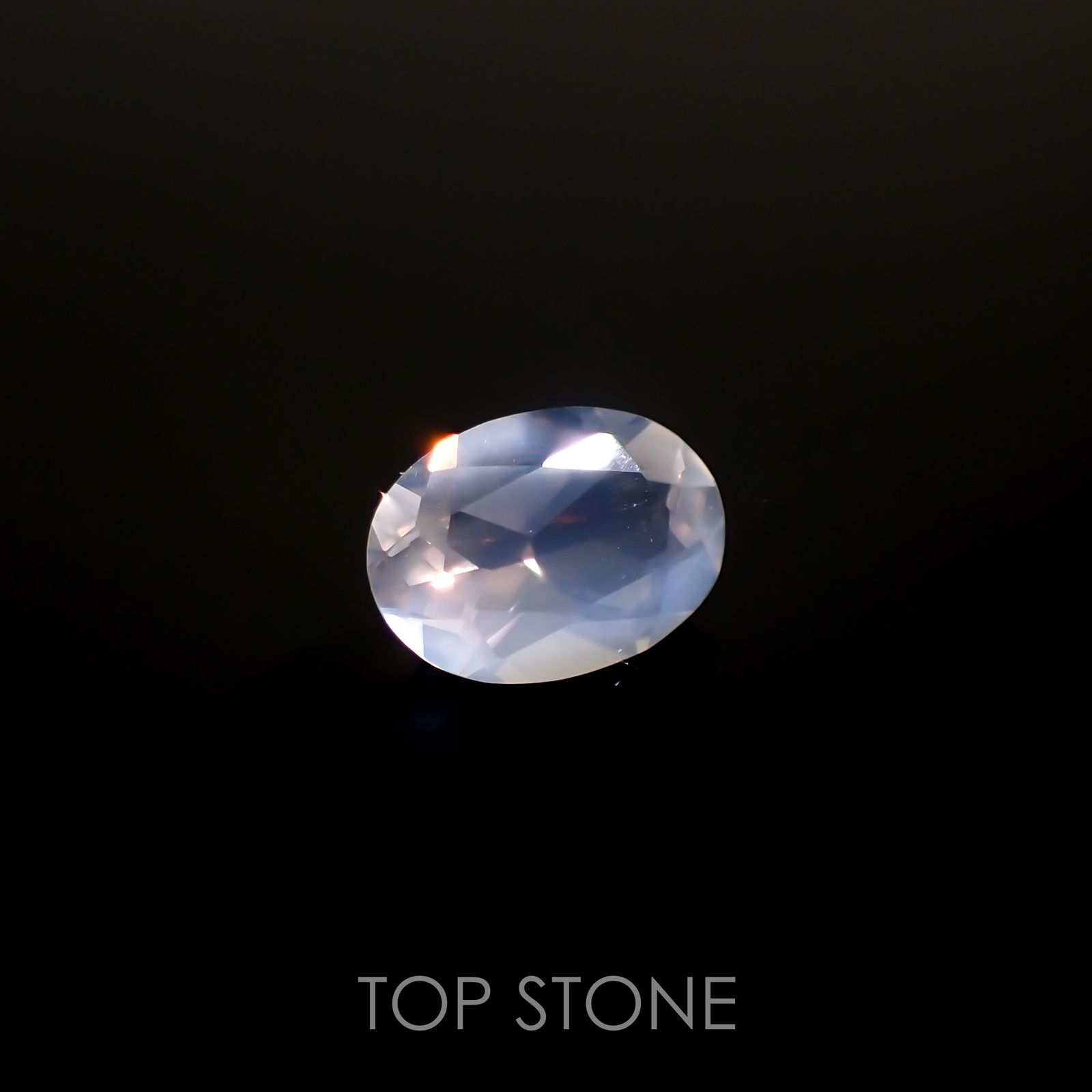 ムーンストーン(宝石名ムーンストーン) インド/スリランカ産 0.67ct 識別済[210812742]7×5mm前後