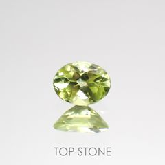 パロットクリソベリル(宝石名クリソベリル)インド産 0.21ct 識別済[220114522]4.1x3mm前後