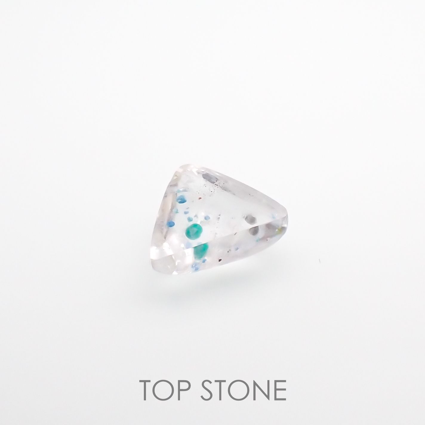 パライバクォーツ ブラジル産 1.89ct[220115025]7.5x9.3mm前後