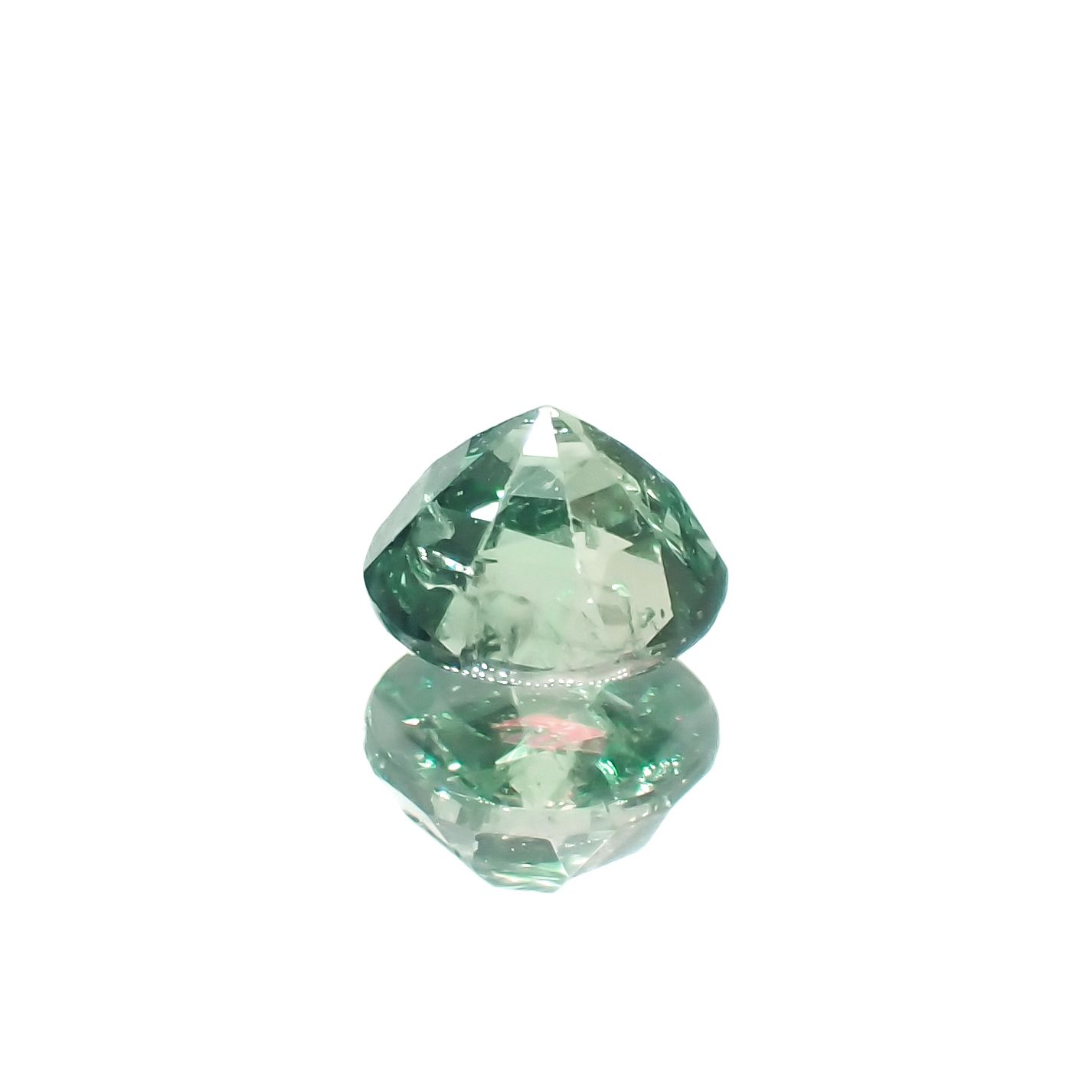 アレキサンドライト(宝石名アレキサンドライト)ブラジル産 0.24ct 識別済[230622397]3.6x3.6mm前後