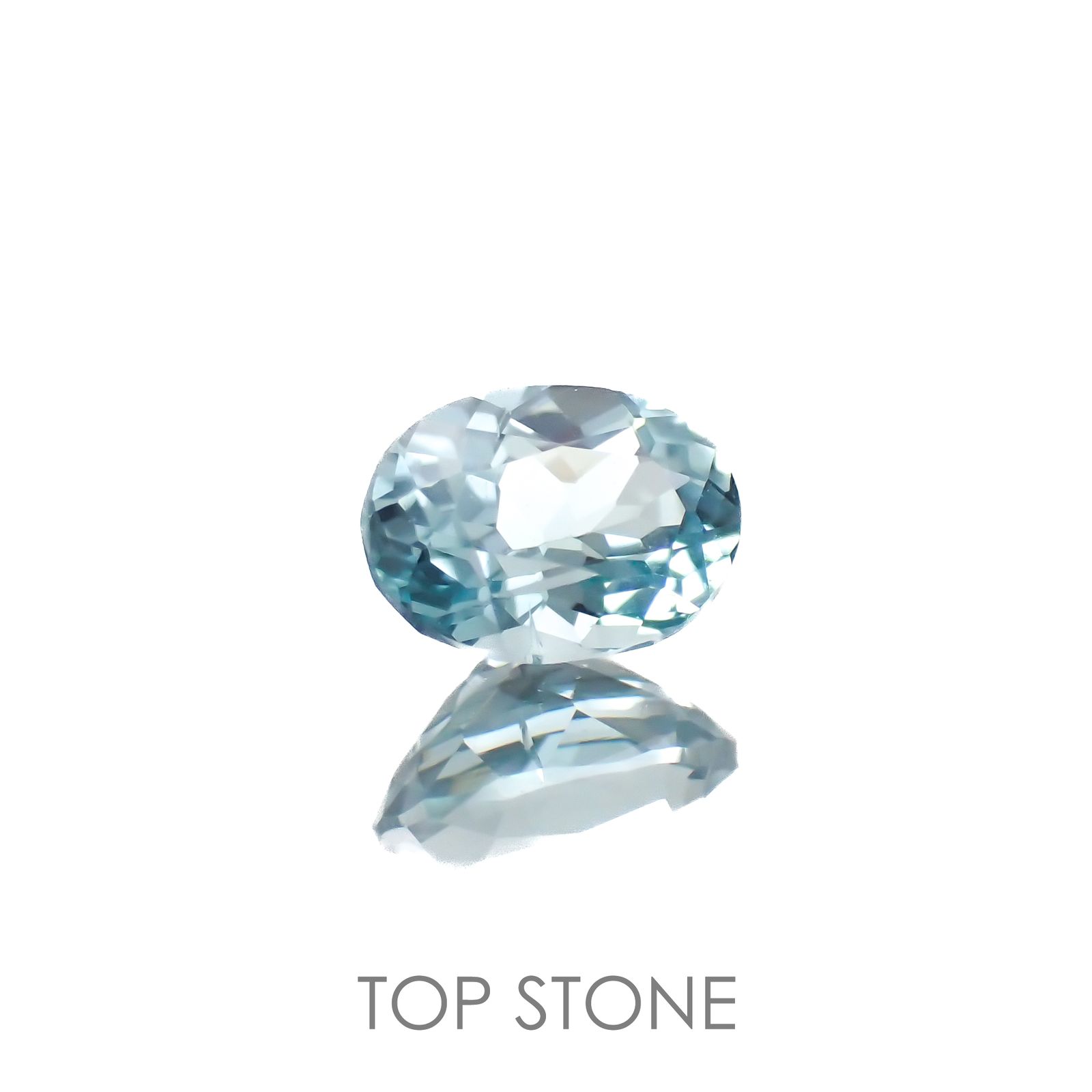 ブルートルマリン(宝石名トルマリン)アフガニスタン産 0.28ct 識別済[221018392]4.8x3.5mm前後