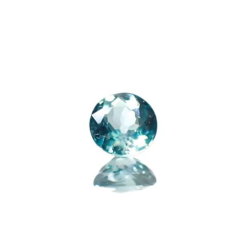 グランディディエライト(宝石名グランディディエライト)マダガスカル産 0.19ct 識別済[241229528]3.7x3.6mm前後