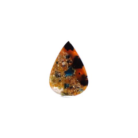 アパタイトインジャスパー ブラジル産 4.43ct / 18.8x13.3mm前後 [260933007]