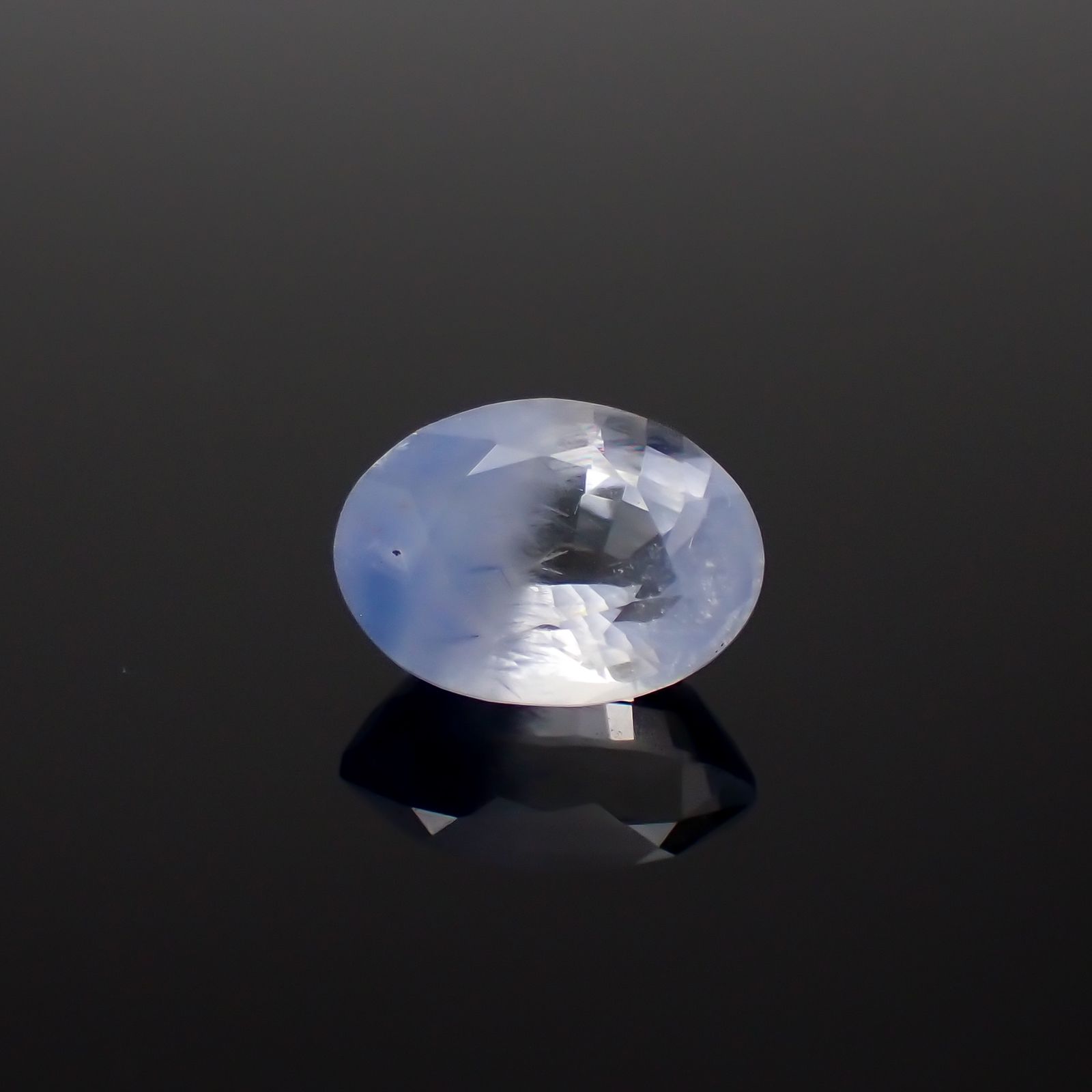 デュモルチェライトインクォーツ ブラジル産 2.45ct[231023585]10.4x7.6mm前後