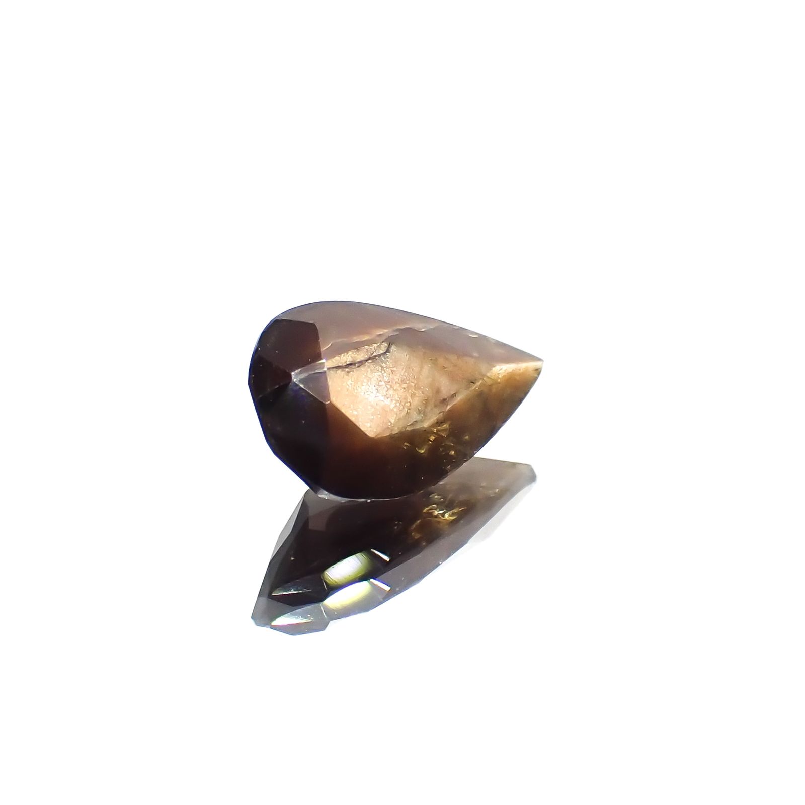 ゴールドシーンサファイア非加熱 ケニア産 1.54ct[230321331]9.4x5.7mm前後