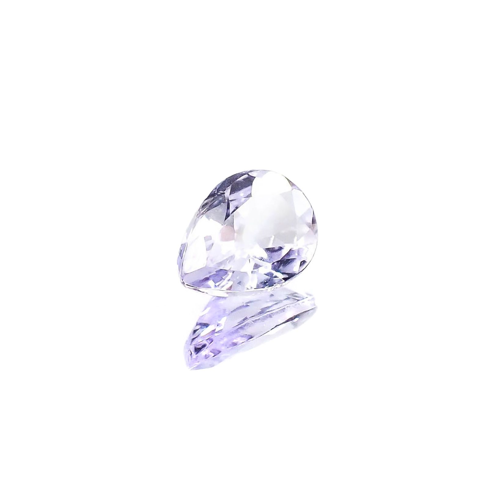 ラベンダーゾイサイト(宝石名ゾイサイト)タンザニア産 識別済 0.73ct / 6.9x5.1mm前後 [230522018]