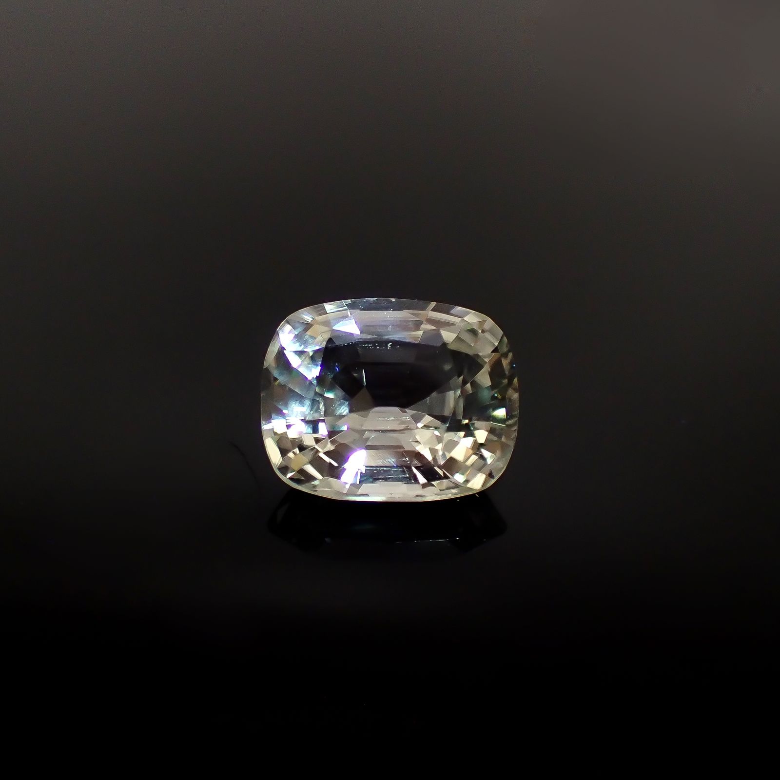 イエローダイオプサイド モゴック産 12.84ct[240527766]15.9x13.1mm前後
