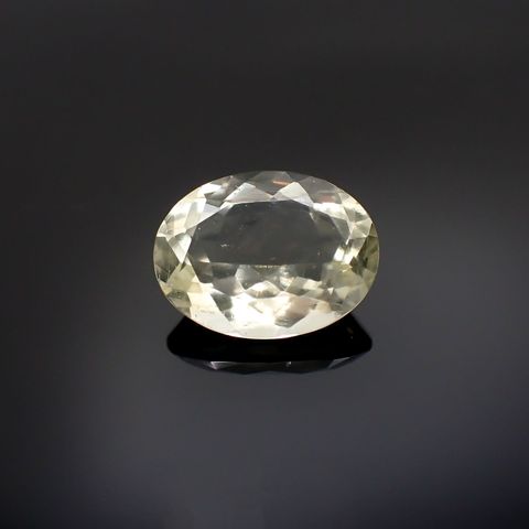 リビアングラス(宝石名インパクトガラス(衝撃溶融ガラス))発見地：エジプト・リビア砂漠 6.74ct 識別済[211213797]16x12.1mm前後