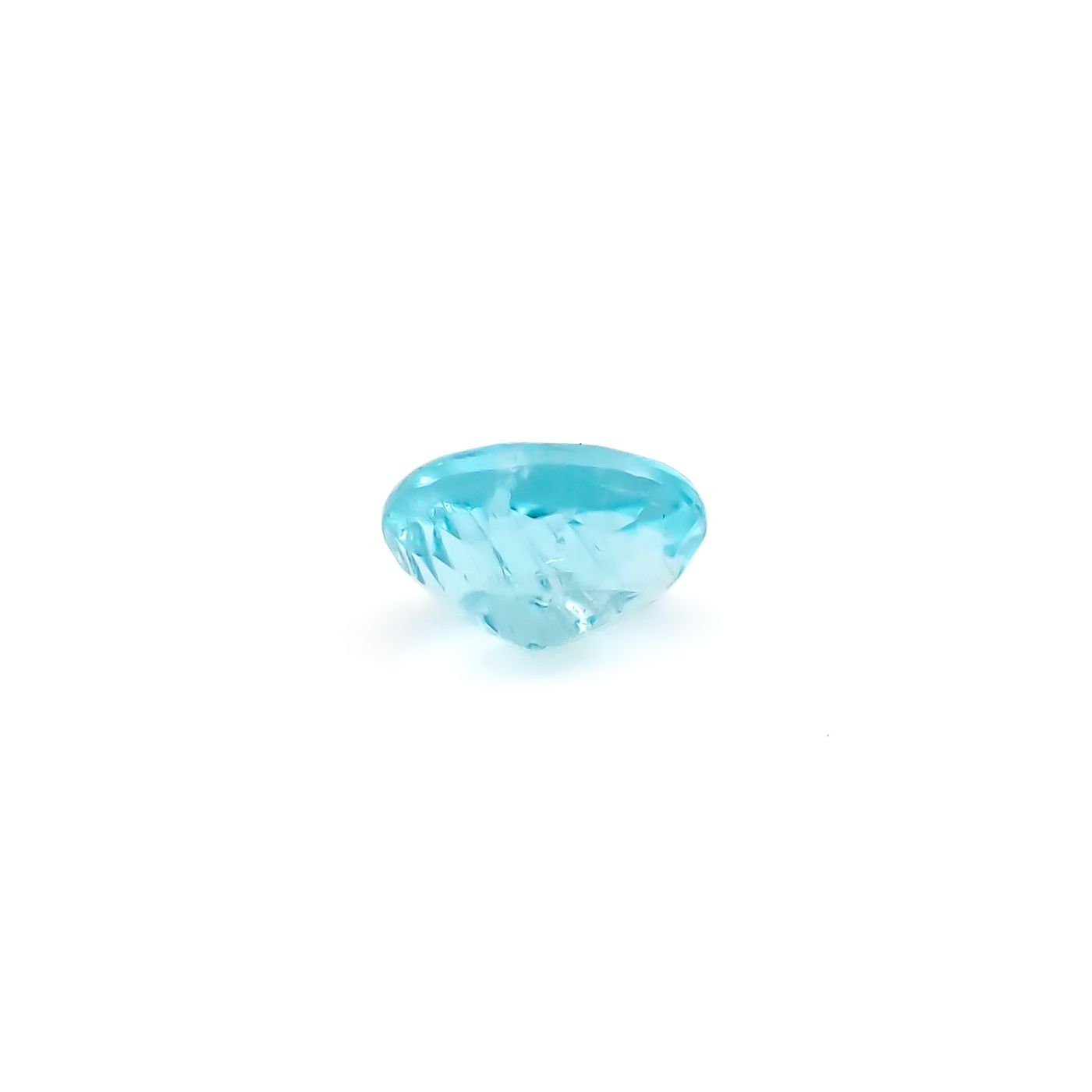 パライバトルマリン(宝石名トルマリン/別名 パライバ・トルマリン)ブラジル産 識別済 0.38ct / 5.2x3.5mm前後 [260932811]