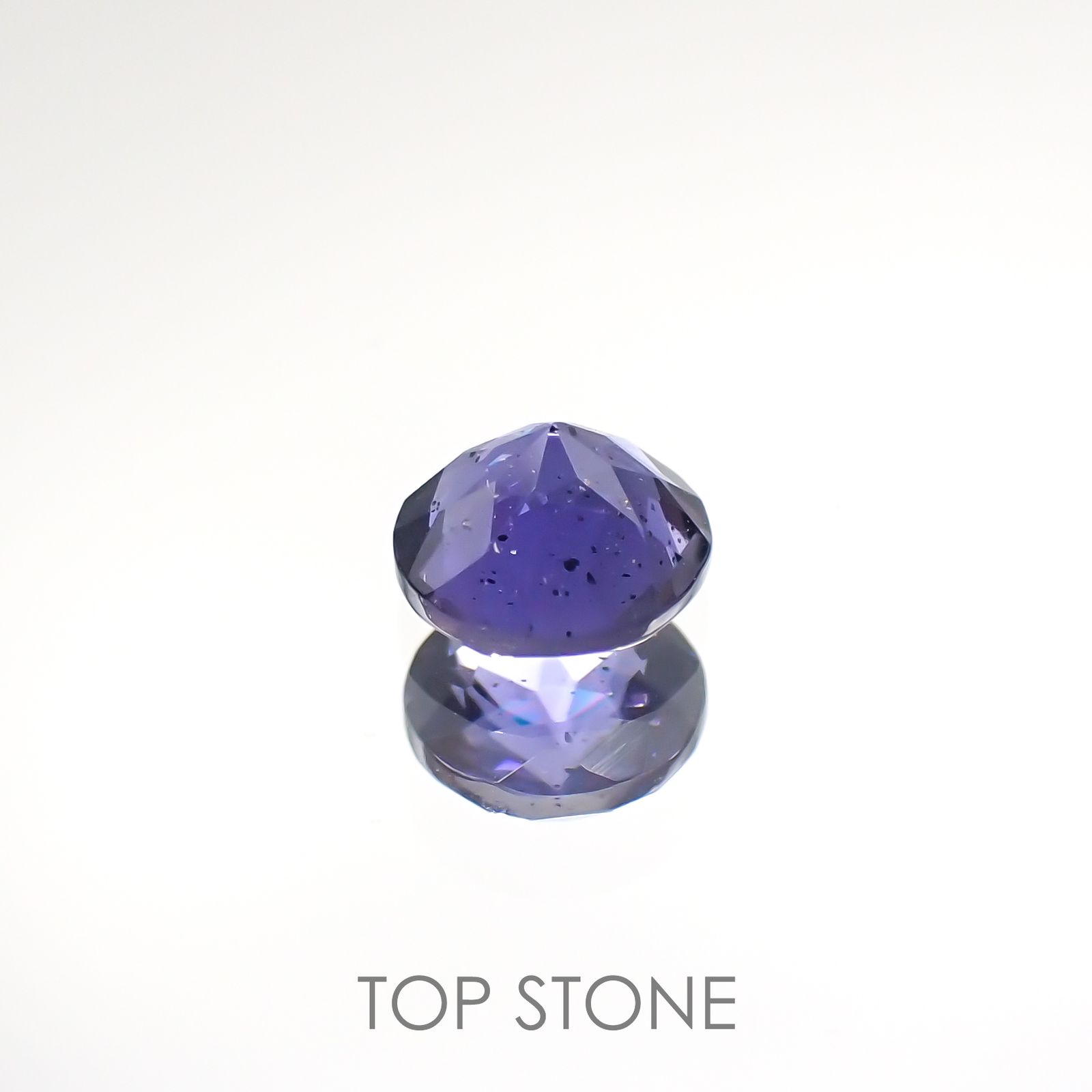 アイオライトサンストーン ブラジル・インド産 ルース 0.4ct[201812395]4.8×4.8mm前後