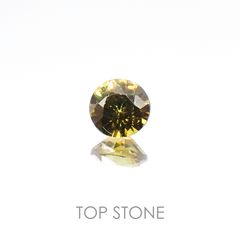 アンドラダイトガーネット ナミビア産 ルース 0.31ct[20096321]3.9×3.9mm前後