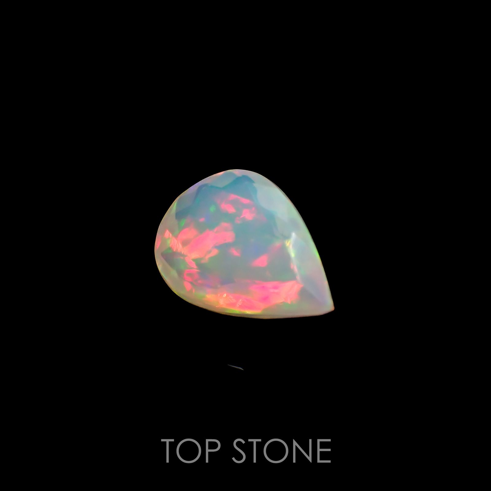 エチオピアオパール(宝石名オパール)エチオピア産 2.75ct 識別済[220717033]13.9x9.9mm前後