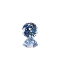 アイスブルーサファイア スリランカ産 0.32ct [250129733]3.8x3.8mm前後